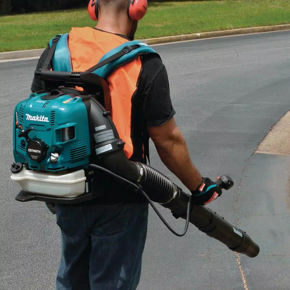 Makita EB7660TH 75.6 cc MM4 4-Stroke Gas Backpack Blower, 206 MPH, 706 CFM