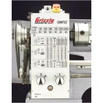 Grizzly Industrial 11 in. x 26 in. Bench Lathe with Gearbox, 1 HP Motor thumbnail 2