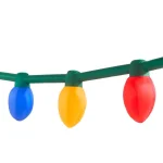 Airblown Inflatables 2 ft. Multi-Color Christmas Light Bulb String with LED Lights thumbnail 3