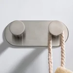 KRAUS Elie Double Robe and Towel Hook, Brushed Nickel thumbnail 8