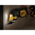 DEWALT 20V MAX XR Brushless 3-Speed Oscillating Multi-Tool & 5 in. Random Orbital Sander Kit thumbnail 4
