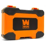 WEN 40-Piece Impact-Rated 1/4 in. Hex Shank Screwdriver and Drill Bit Set with Carrying Case thumbnail 3
