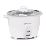 Elite Platinum 10 Cup Rice Cooker with Stainless Steel Pot, White thumbnail 1