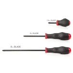 TEKTON 12-Piece Screwdriver Set with Three-Sided Torque Handles thumbnail 3