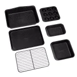 GRANITESTONE Stack Master 6-Piece Mineral and Diamond Infused Non-Stick Stackable Bakeware Set thumbnail 1