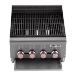 Magic Chef 24 in. Commercial Countertop Radiant Char Broiler, Stainless Steel thumbnail 4