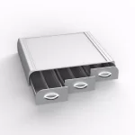 Mind Reader 36 Capacity Single Serve Coffee Pod Holder Drawer, Silver - Compatible with Keurig, Dolce Gusto, CBTL & Verismo thumbnail 4