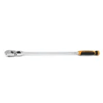GEARWRENCH 1/2 in. Drive 24 in. 90 Tooth Locking Flex Head Teardrop Ratchet thumbnail 4