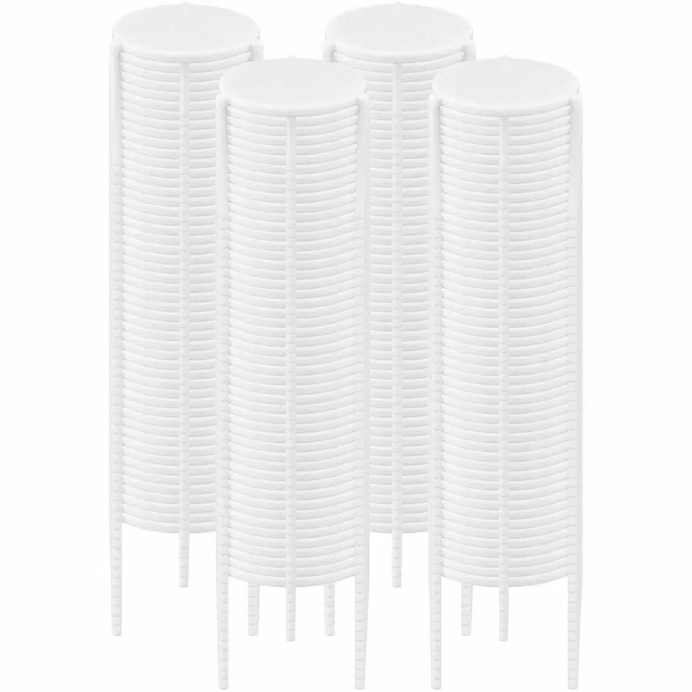 Southern Homewares Pizza Lid Savers, White Plastic Tripods (Set of 200)