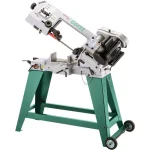 Grizzly Industrial 4-1/2 in. Metal-Cutting Horizontal Bandsaw with Vertical Attachment, 3-Speed, 3/4 HP, 110V thumbnail 1