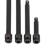 SUNEX TOOLS Sunex 3504 3/8 in. Wobble Drive Impact Extension Socket Set, 4-Piece thumbnail 4