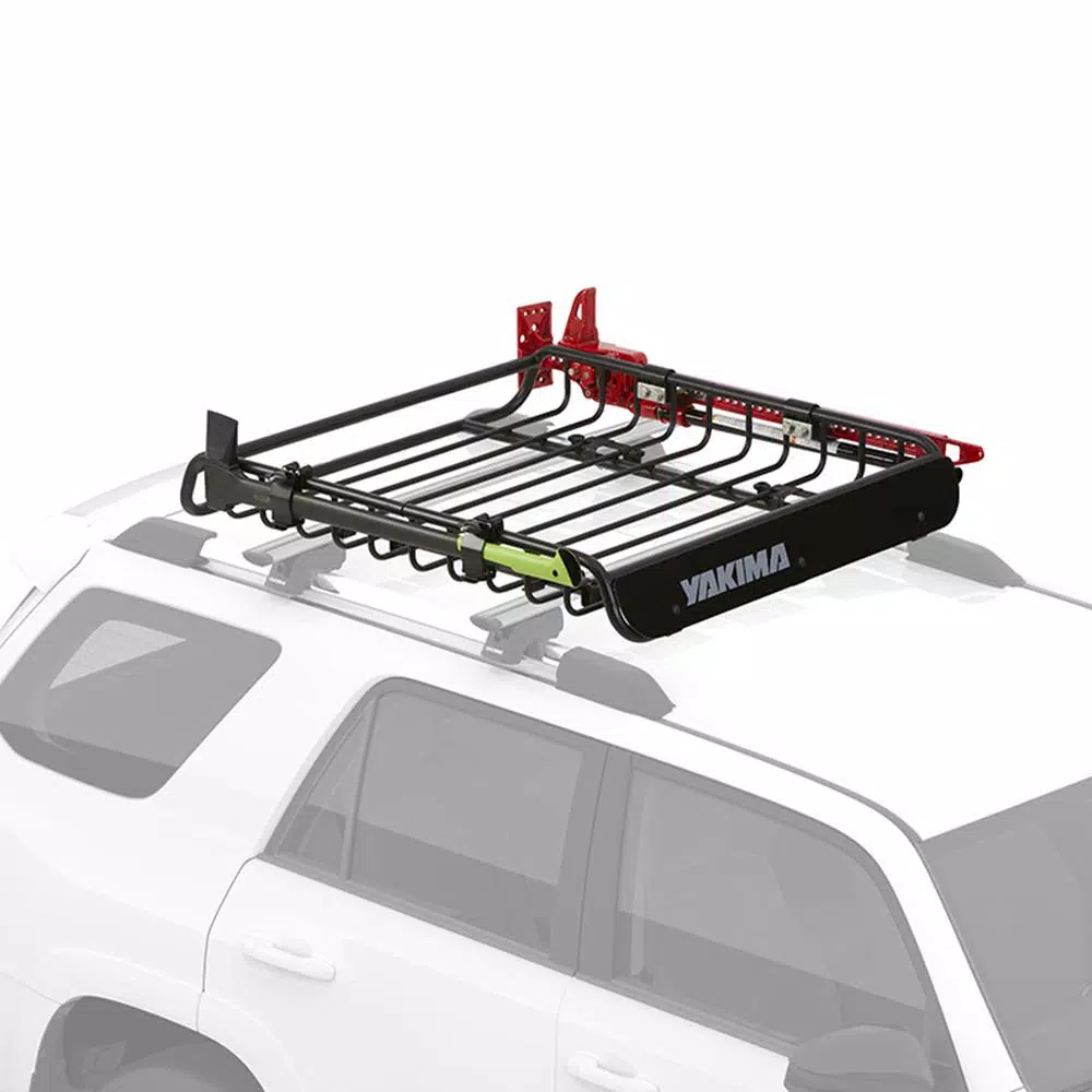 Yakima LoadWarrior Weather Resistant Steel Roof Cargo Basket, 140 lbs. Capacity