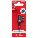 Milwaukee SHOCKWAVE 7/16 in. x 1-7/8 in. Magnetic Nut Driver, Impact Duty thumbnail 2