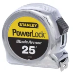 STANLEY PowerLock 25 ft. x 1 in. Tape Measure with Blade Armor Coating thumbnail 1