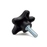 POWERTEC 5/16 in.-18 5-Star Stud Knob, 5-Pack thumbnail 4