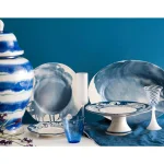 Abigails White Night Frosted Champagne Glass Set, 4-Piece Clear & Matte Glassware thumbnail 3