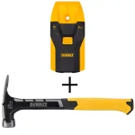 DEWALT 3/4 in. Center Sensor Stud Finder and 20 oz. Hammer Bundle thumbnail 1
