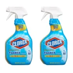 Clorox Bleach Foamer Bathroom Spray Cleaner, Original, 30 oz. (2-Pack) thumbnail 1