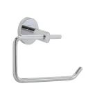 Italia Amalfi Polished Chrome Toilet Paper Holder - Solid Brass thumbnail 2