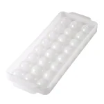 Hutzler 1 in. Natural Ice Ball Mold Ice Tray (3-Pack) - 72 Ice Spheres Total thumbnail 2