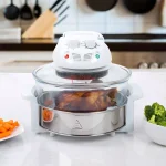 Classic Cuisine Halogen Tabletop Oven with 17 Qt Capacity and 1200W Power thumbnail 5