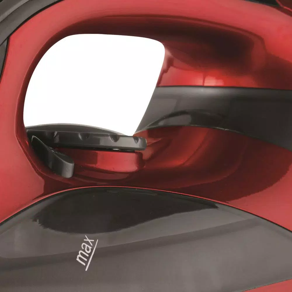 Brentwood Appliances MPI-90R Steam Iron with Auto Shutoff and 1200W Power, Metallic Red