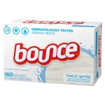 Bounce Free and Gentle Unscented Dryer Sheets, 160-Count thumbnail 3