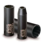 TEKTON 14-Piece 1/2 in. Drive 12-Point Deep Impact Socket Set, SAE 3/8-1-1/4 in. thumbnail 2