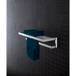 GROHE Selection Cube 1-Bar Towel Rack in StarLight Chrome thumbnail 2
