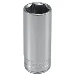 Husky 7/8 in. 6-Point SAE Deep Socket, 3/8 in. Drive thumbnail 1