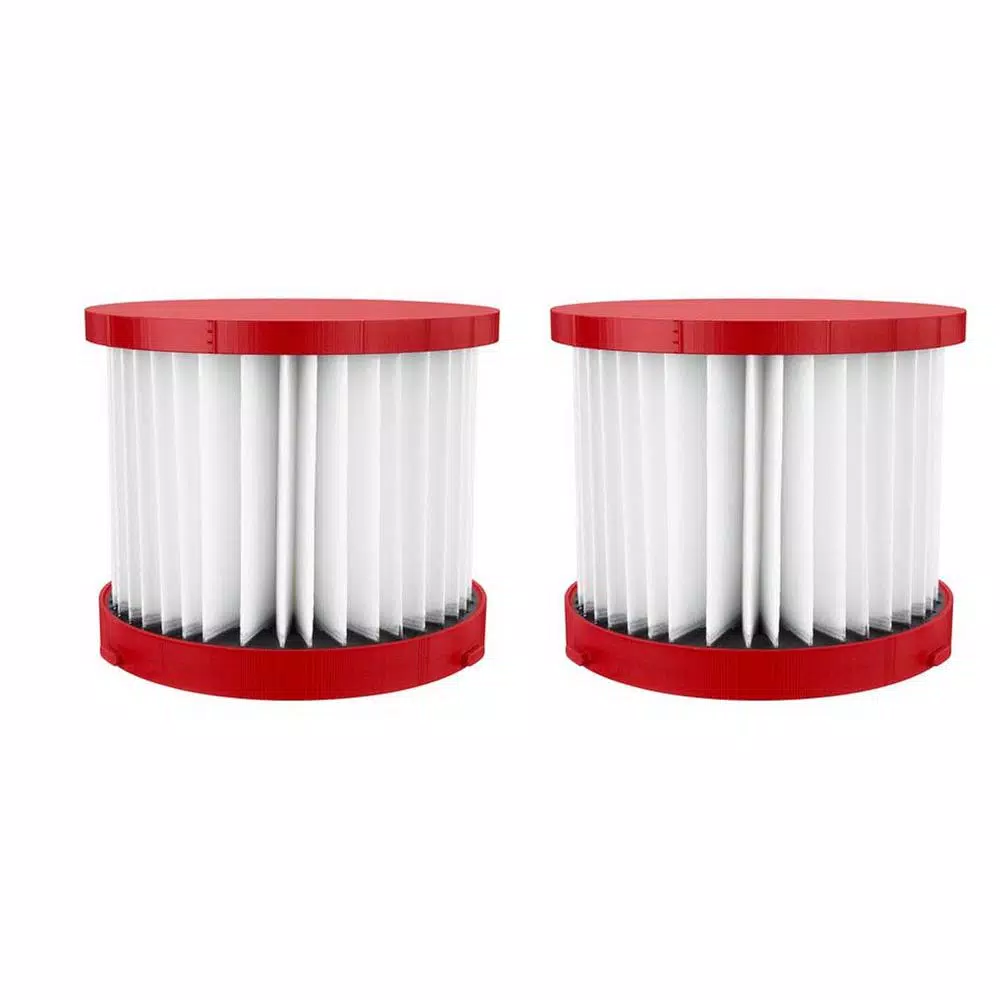 Milwaukee M18 Wet/Dry HEPA Filter 2-Pack for 0880-20 Vacuum