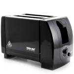 Better Chef 2-Slice Black Wide Slot Toaster with Adjustable Browning Control thumbnail 1