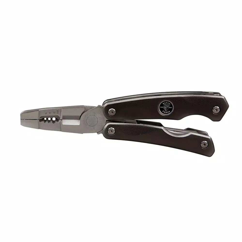 Klein Tools Electrician's Multi-Tool with 7-in-1 Functions and Drop Point Knife