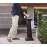 Rubbermaid Commercial Products GroundsKeeper Tuscan Iron Black Smoking Receptacle thumbnail 4