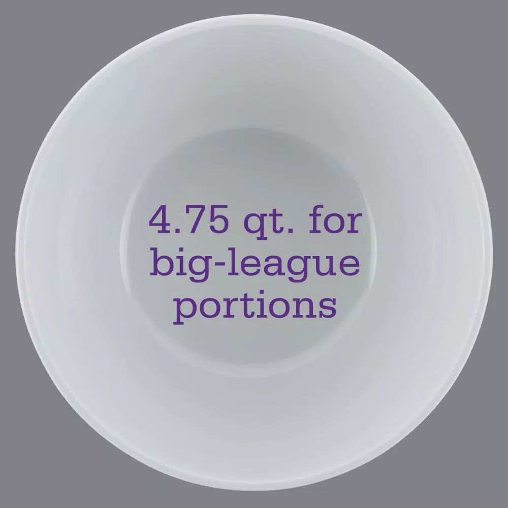 College Kitchen Collection LSU Tigers 4.75-Quart Big Party Serving Bowl, Purple