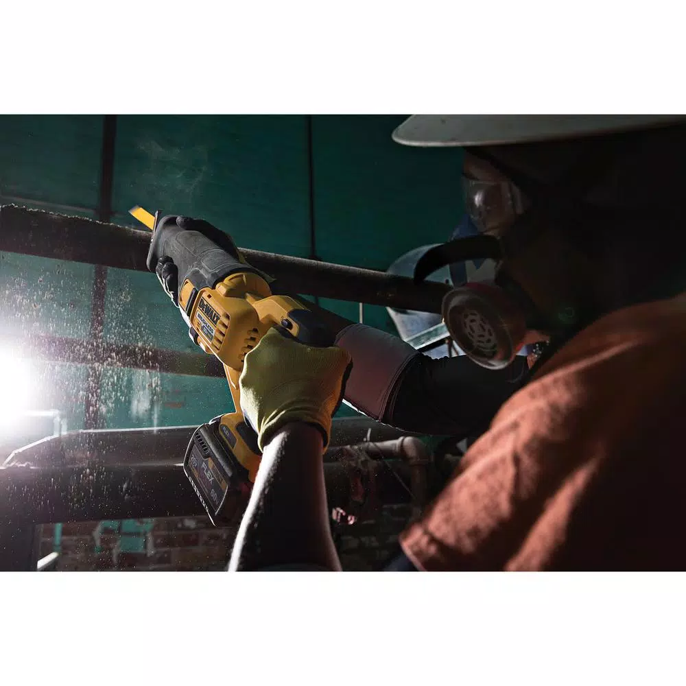 DEWALT FLEXVOLT 60V MAX Cordless Brushless Reciprocating Saw Kit with (2) 6.0Ah Batteries & Bonus Hammer Drill