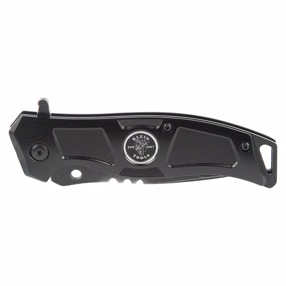 Klein Tools Electrician's Pocket Knife with Stainless Steel Drop Point Blade