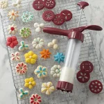 Nordic Ware 13-Piece Cookie Press Set with 12 Unique Cookie Discs thumbnail 1