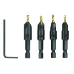 RYOBI SpeedLoad+ 5-Piece Power Groove Countersink Set with Titanium-Coated Bits thumbnail 1