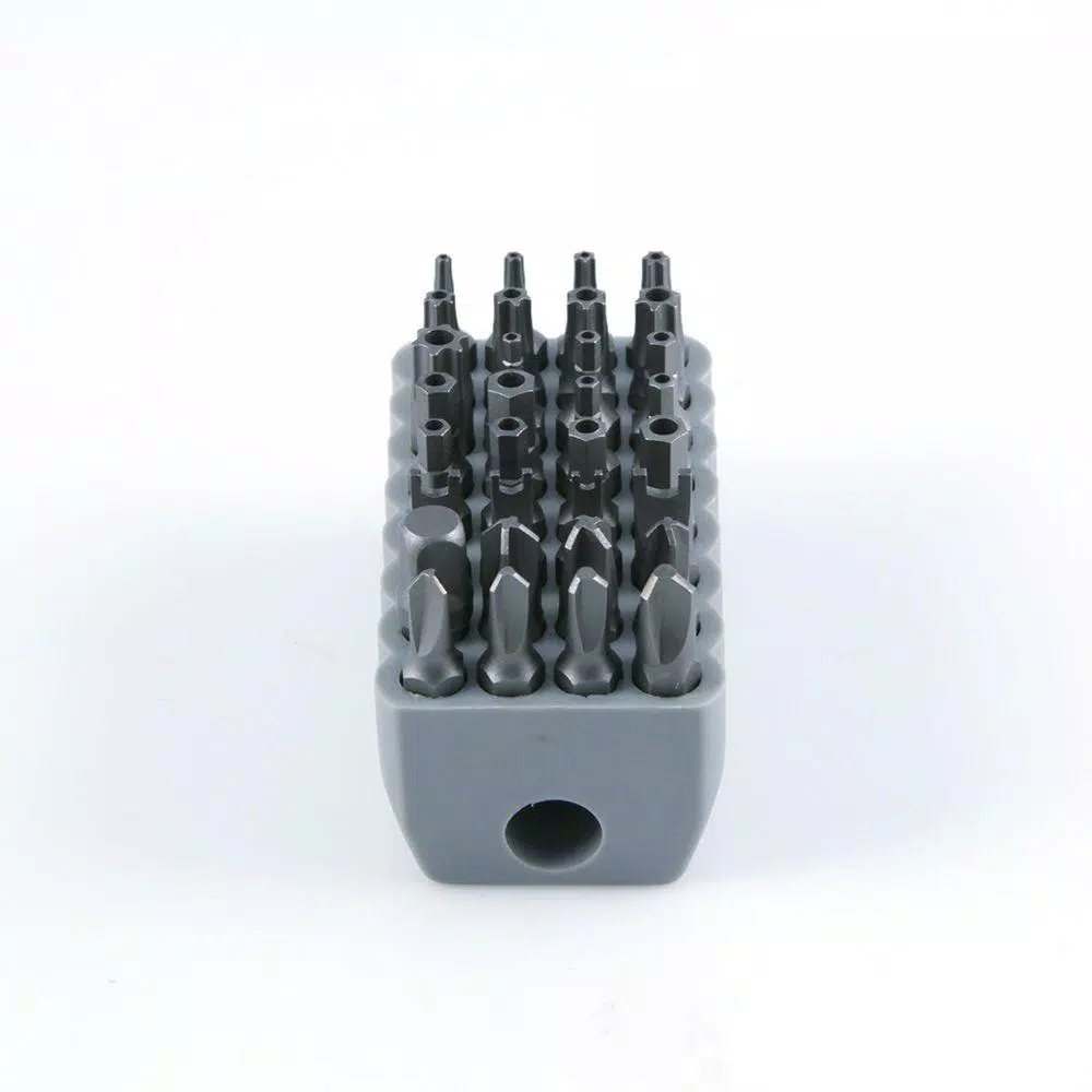 Klein Tools 32-Piece Tamperproof Bit Set with PVC Storage Block