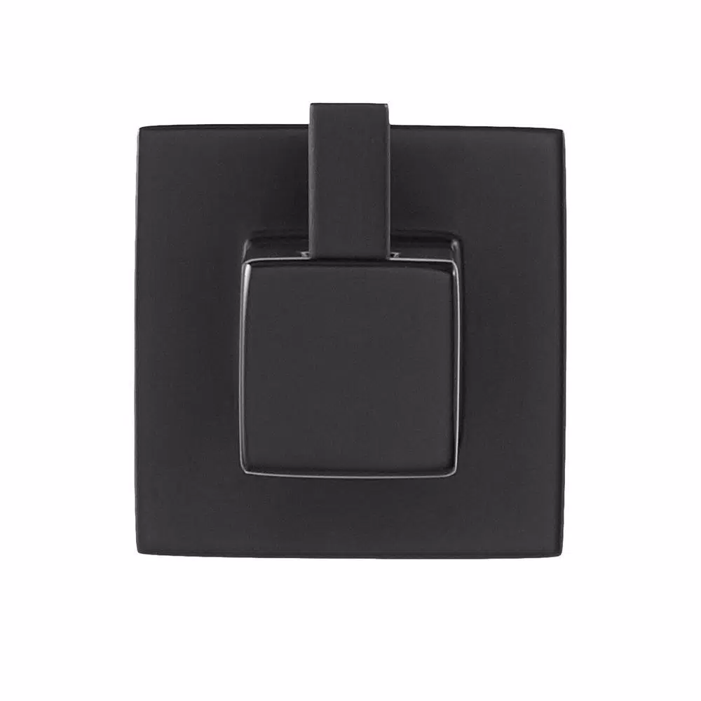 Glacier Bay Farrington Single Robe Hook, Matte Black
