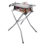 RIDGID 7 in. Portable Jobsite Wet Tile Saw with Stand, 6.5 Amp, 24 in. Rip Cut Capacity thumbnail 1