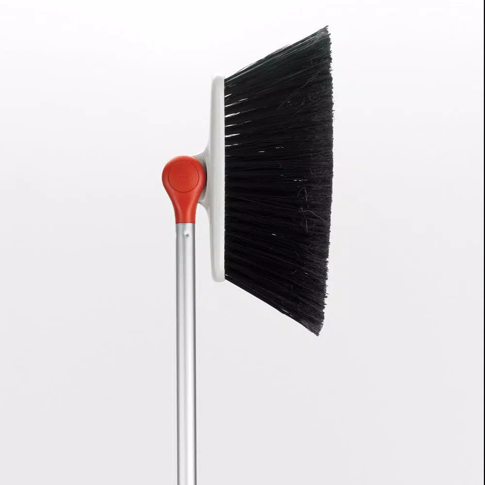 OXO Good Grips 52 in. Any Angle Broom with Lightweight Aluminum Handle