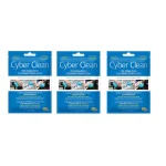 Cyber Clean Car Interior Detailer - Patented Germ-Eliminating Cleaning Compound (3-Pack, 2.82 oz. Each) thumbnail 1