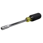 Klein Tools 6 in. 2-in-1 Hex Head Slide Driver Nut Driver (1/4 in. and 5/16 in.) thumbnail 5