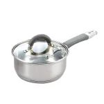Cook N Home 12-Piece Stainless Steel Cookware Set with Tempered Glass Lids thumbnail 5