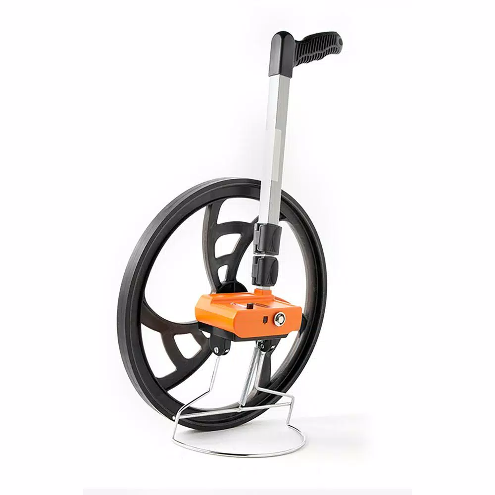 Keson 15.5 in. Measuring Wheel with Telescoping Handle and 5-Digit Counter