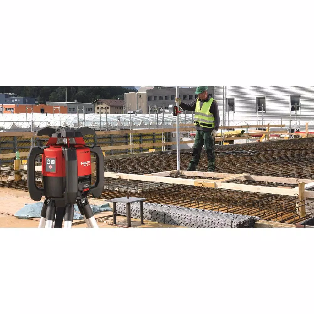 Hilti PR 2-HS Rotating Laser Level Kit with 2.6 Ah Lithium-Ion Battery and Charger