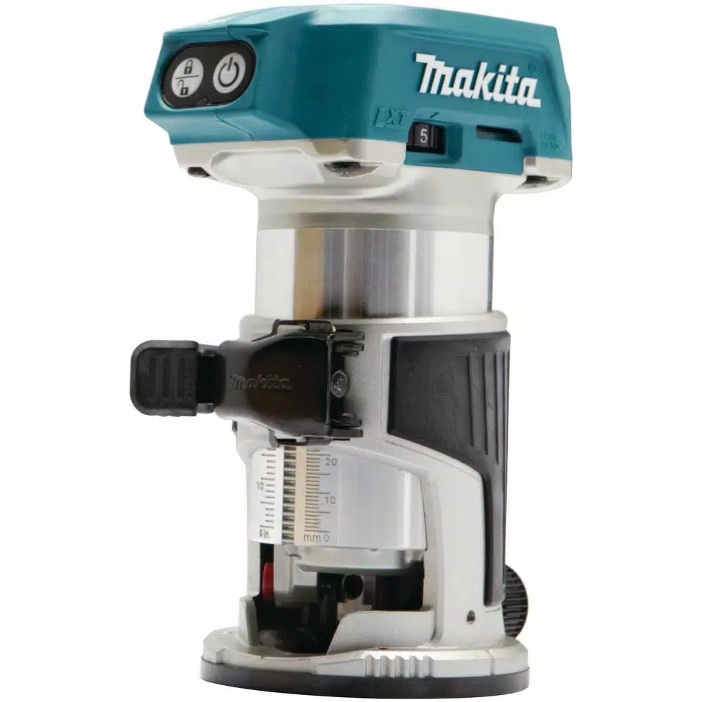 Makita 18V LXT Brushless Cordless Compact Router with Variable Speed and LED Light (Tool Only)