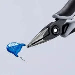 KNIPEX 5-1/4 in. Precision Electronics Gripping Pliers with ESD Handles thumbnail 6